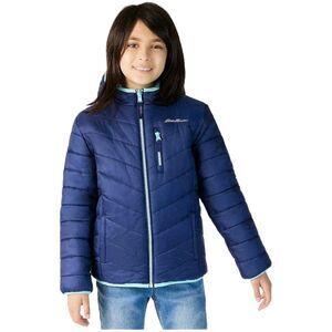 Eddie Bauer Youth Deer Harbor Reversible Jacket   Girls - sz Small (7/8)